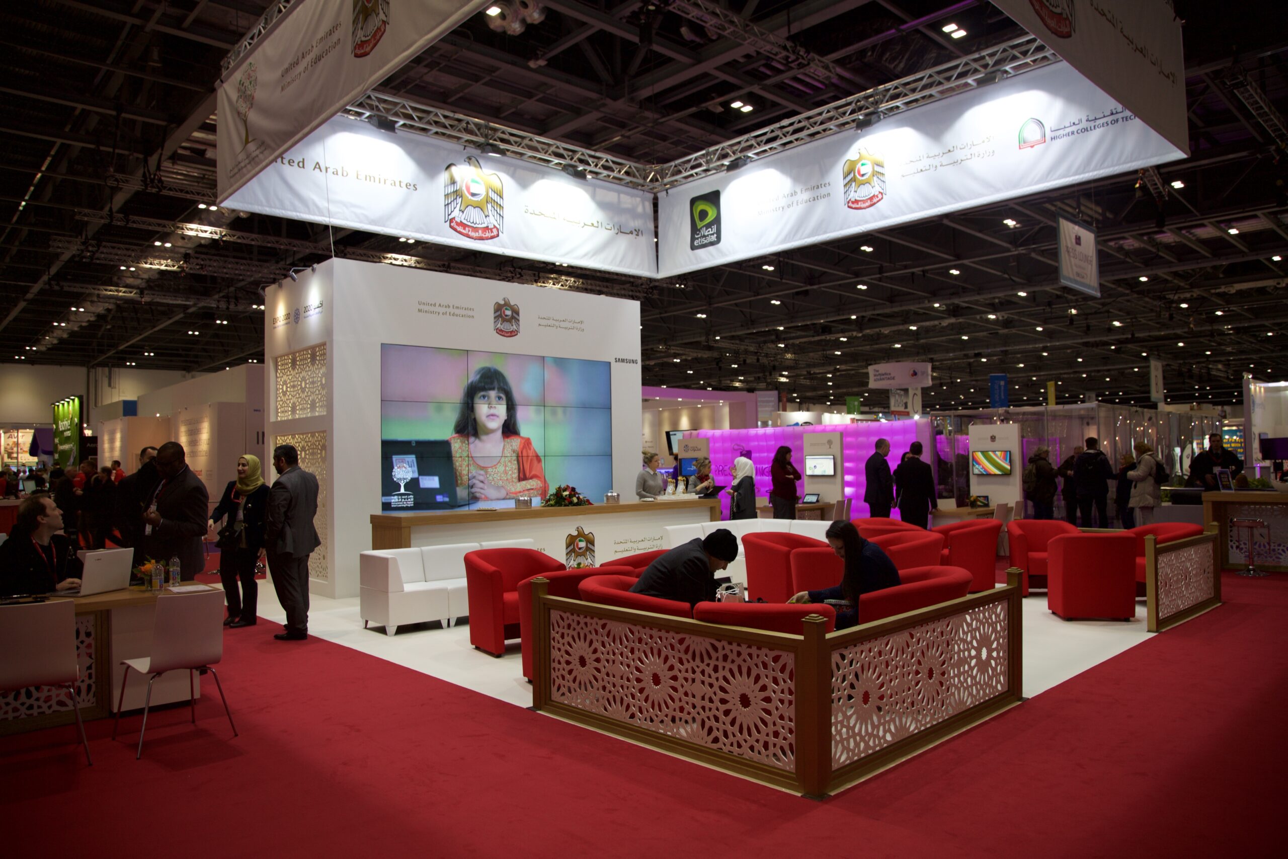 UAE Ministry of Education exhibition AV production by Kudos AV 18