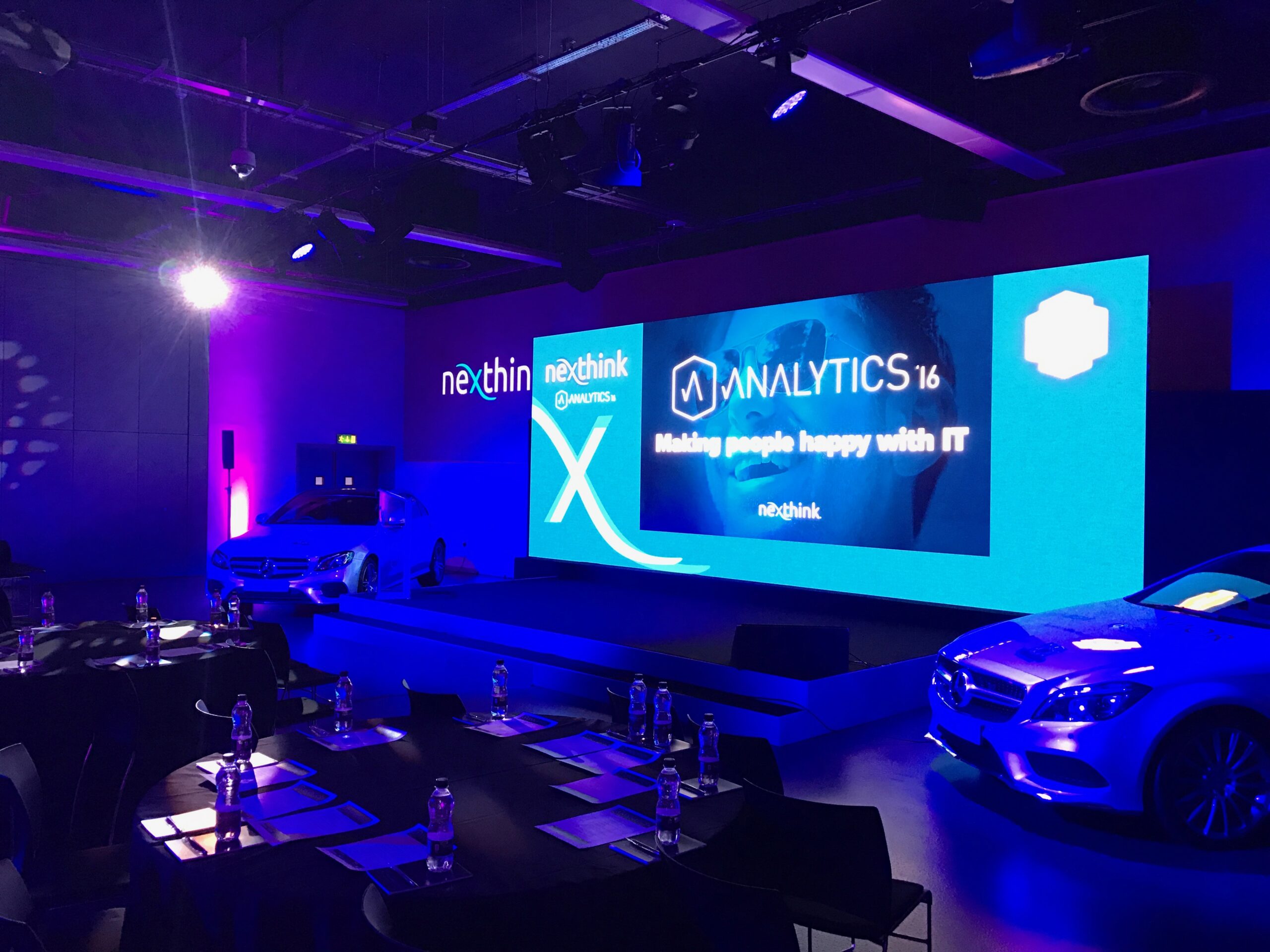 Nexthink conference London AV production by Kudos AV — image 4