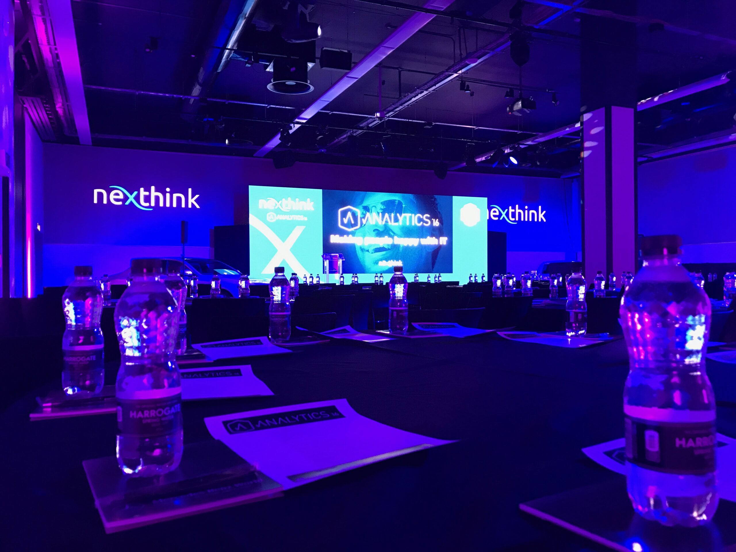 Nexthink conference London AV production by Kudos AV — image 3