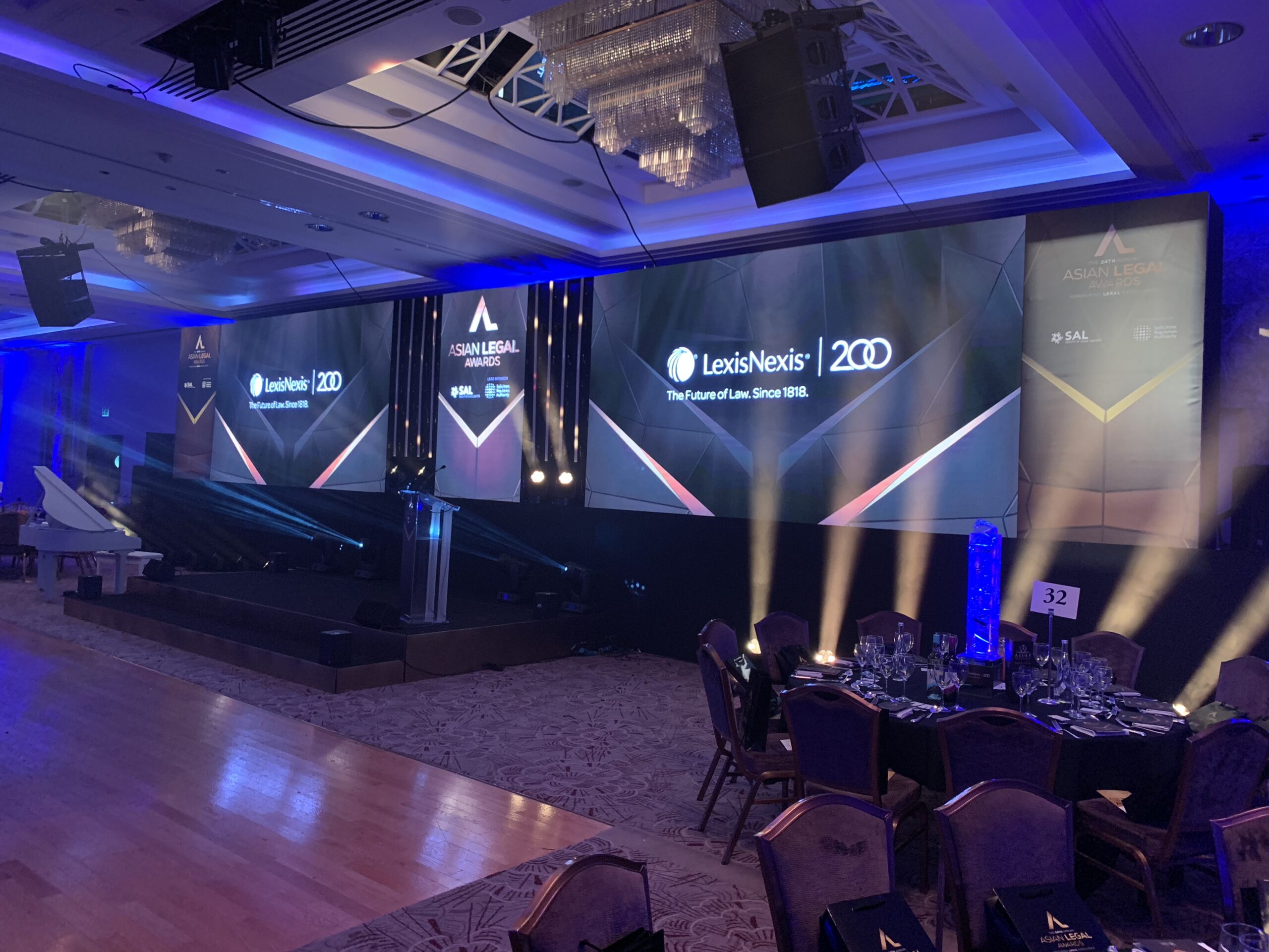 Asian Legal Awards production by Kudos AV