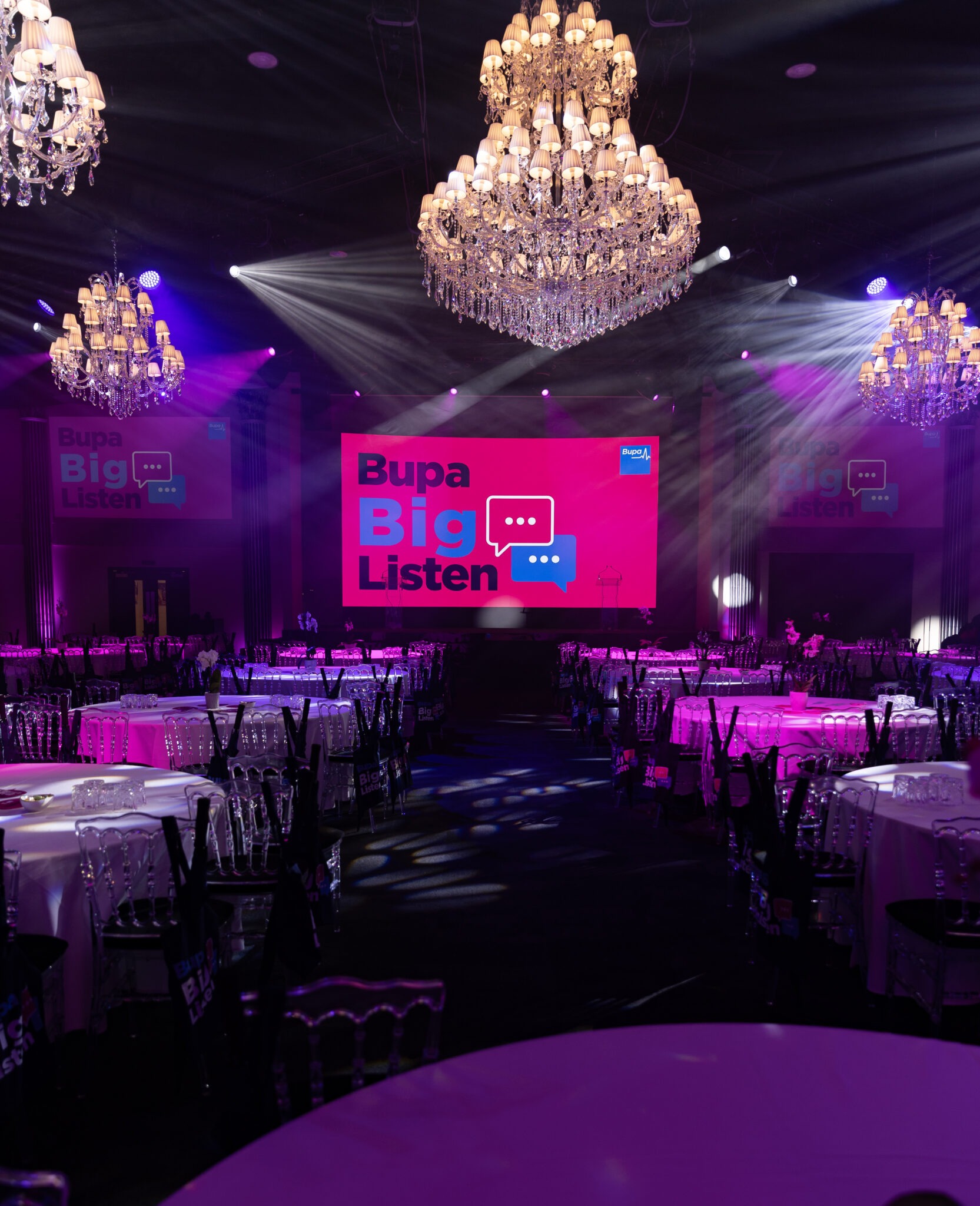 Bupa Annual Conference: Kudos AV event production, photo 6