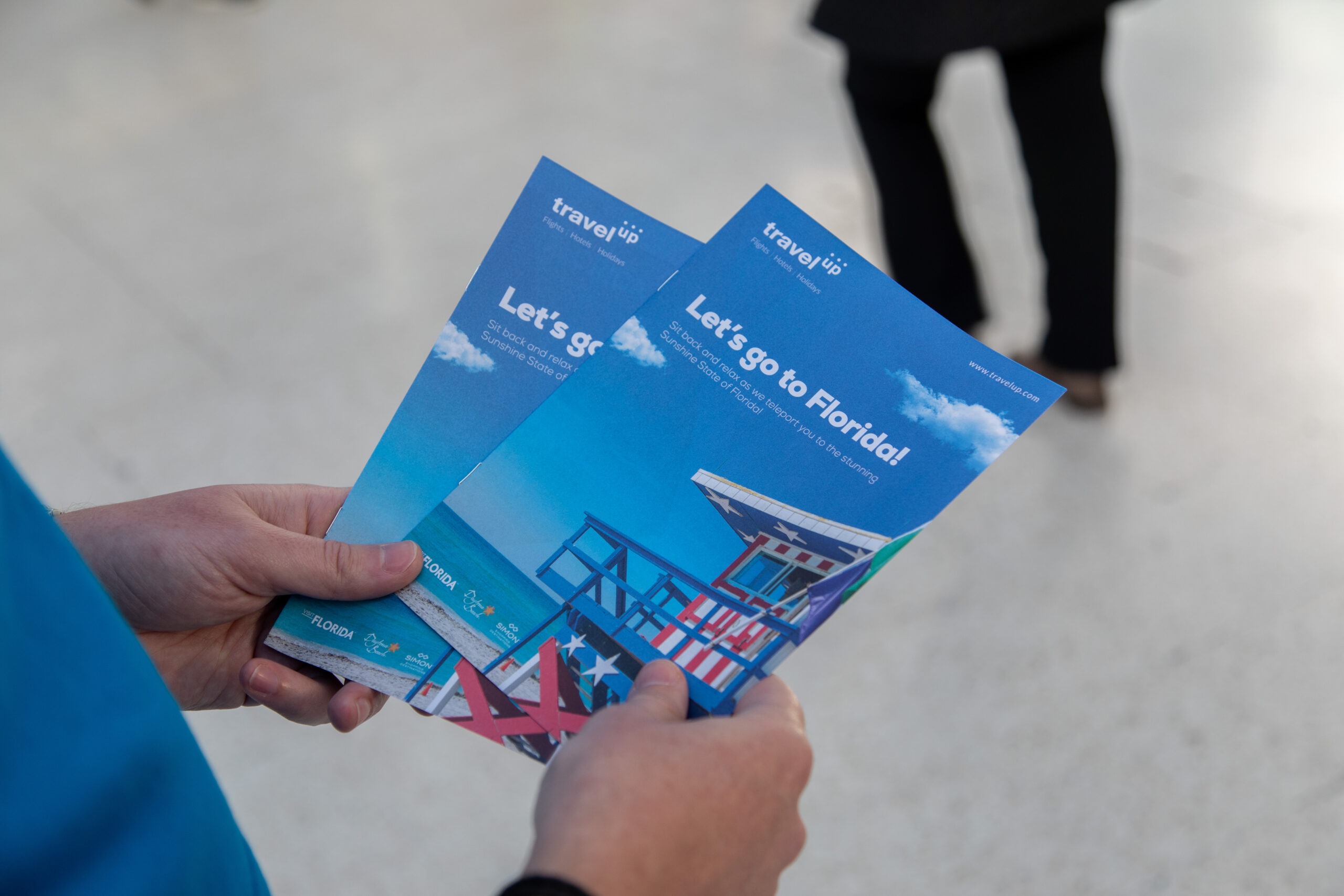 Travel Up Florida beach activation Waterloo station, photo 13