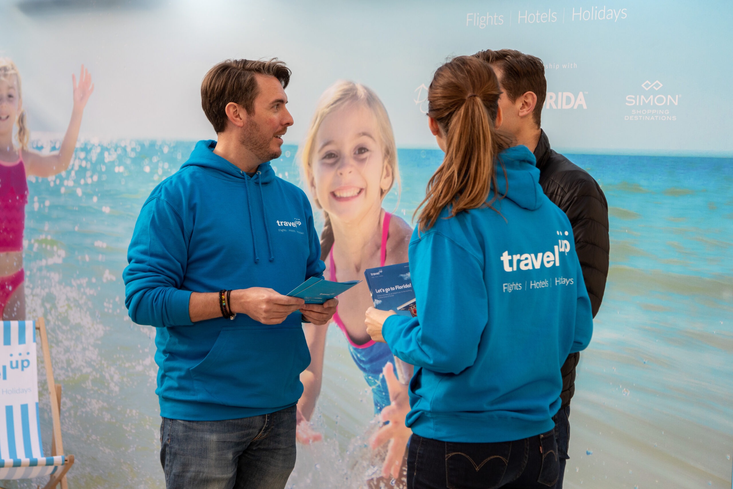 Travel Up Florida beach activation Waterloo station, photo 16