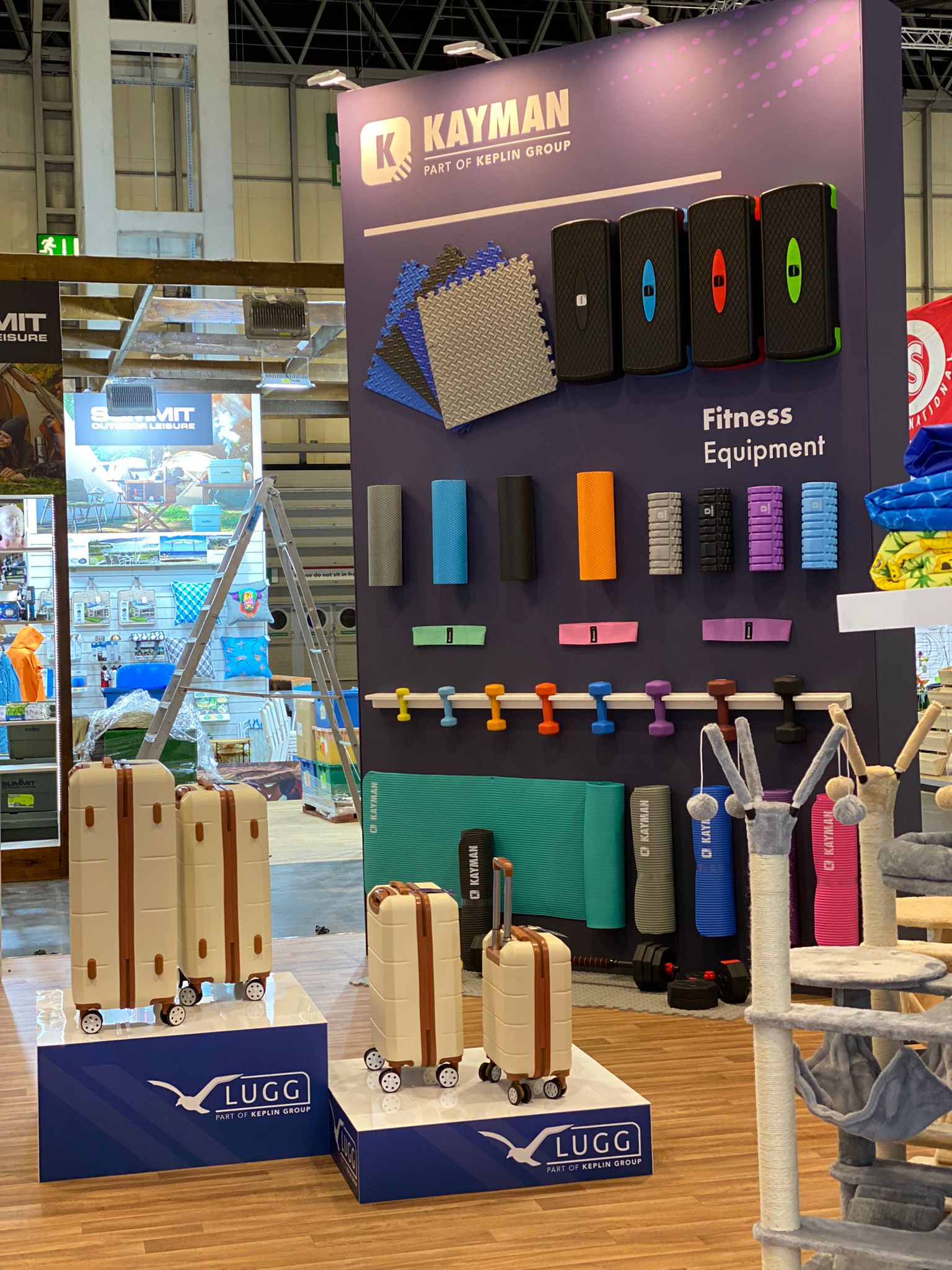 Keplin NEC Spring Fair stand build, Kudos AV