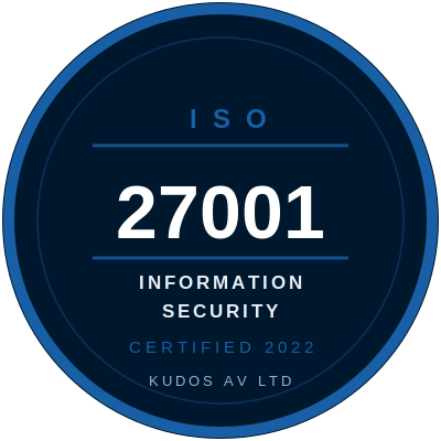 ISO 27001 certified