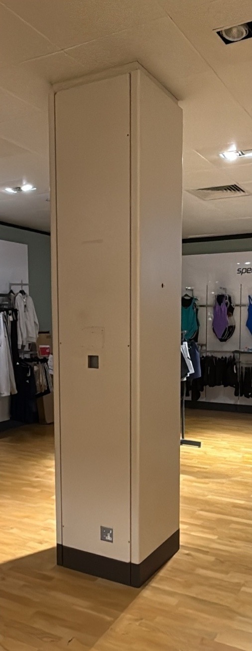 Before: existing column at John Lewis prior to MAGIC AI activation
