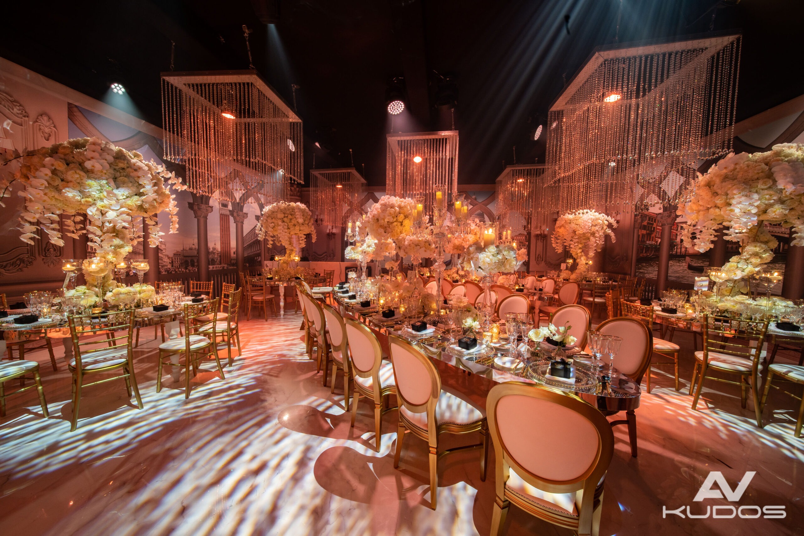 Wedding at Claridge's London — AV production by Kudos AV