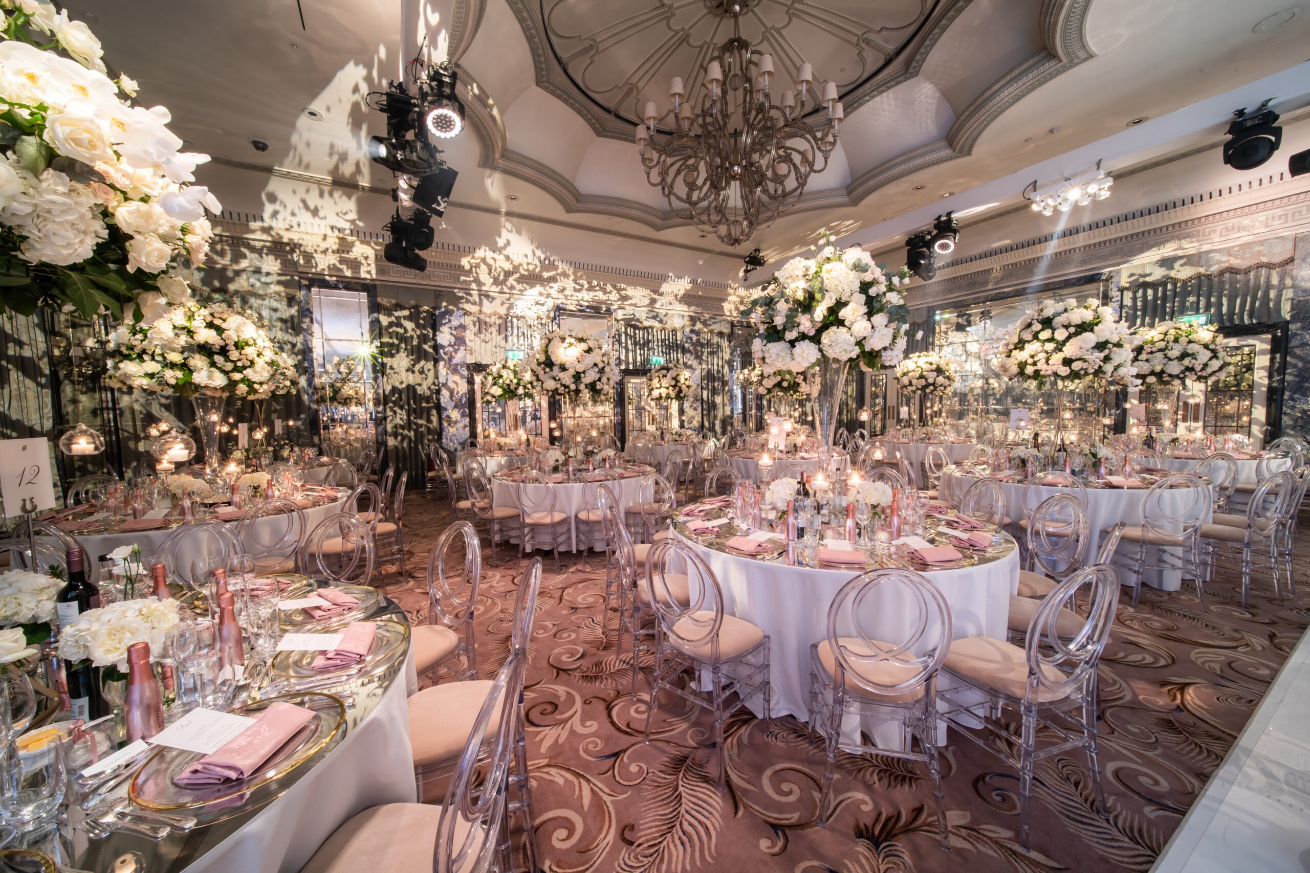 Wedding at The Dorchester London — AV production by Kudos AV