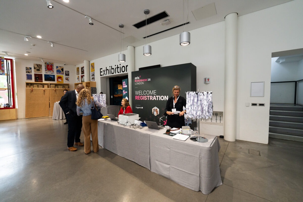 Aris Roadshow London at the Mail Rail, Kudos AV production, photo 12