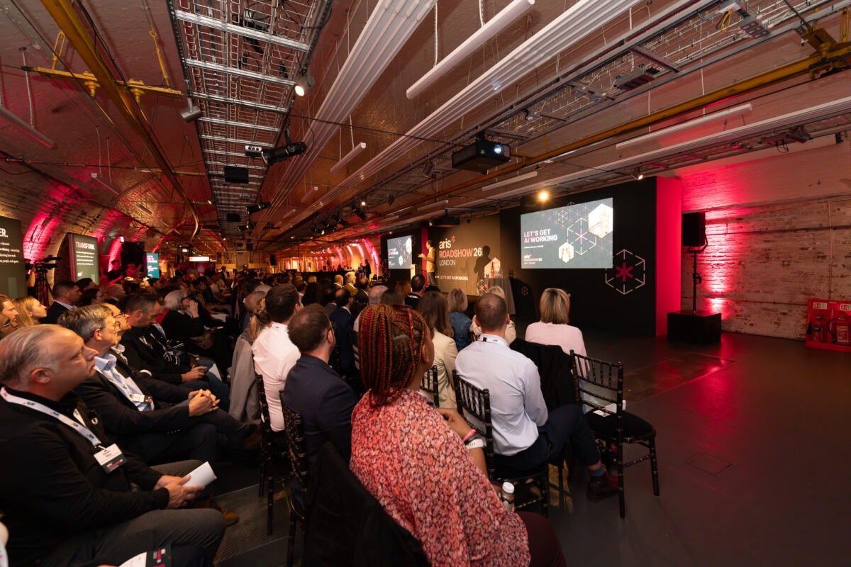 Aris Roadshow London at the Mail Rail, Kudos AV production, photo 7