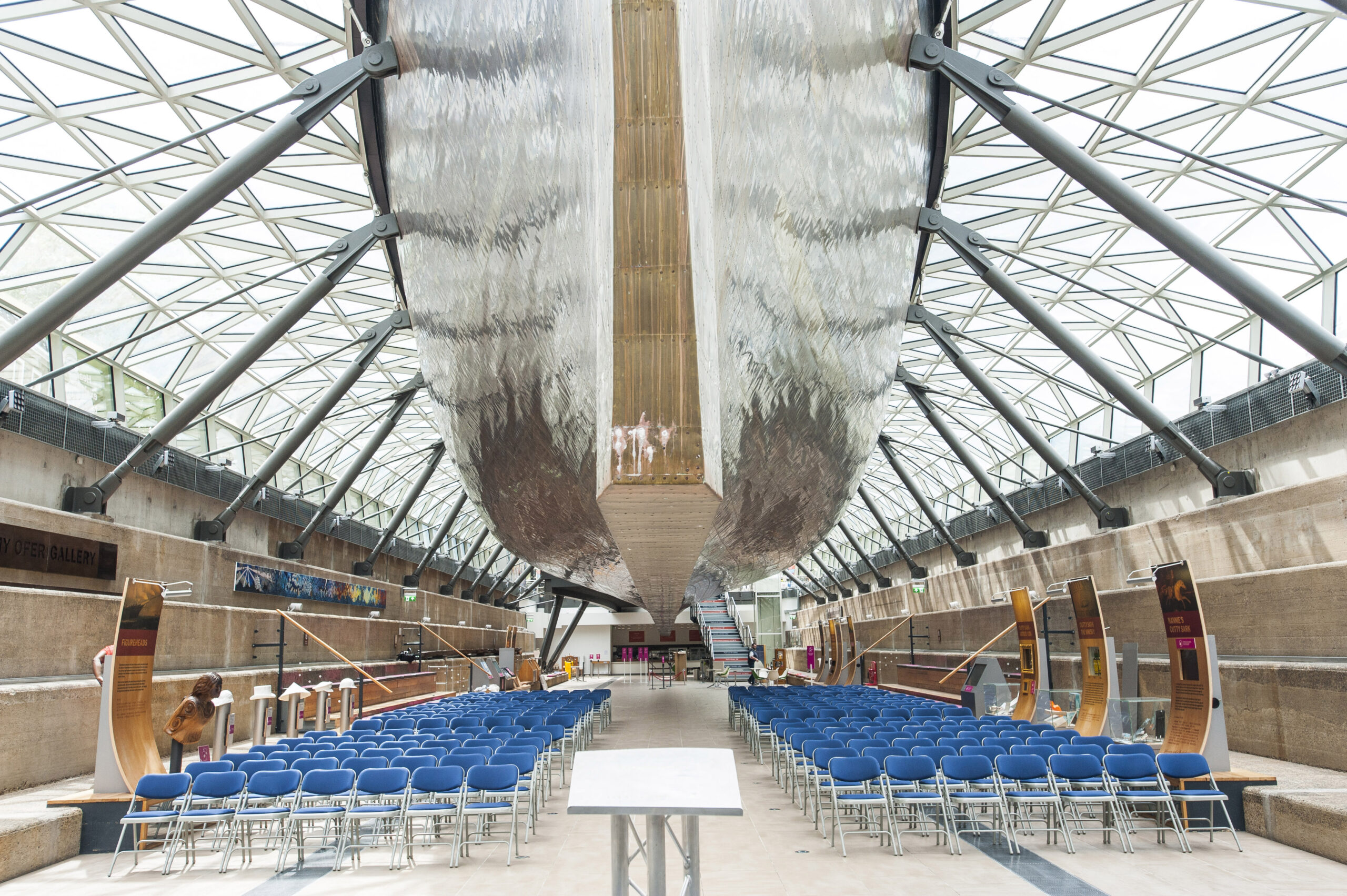 Cutty Sark Dry Berth event space London