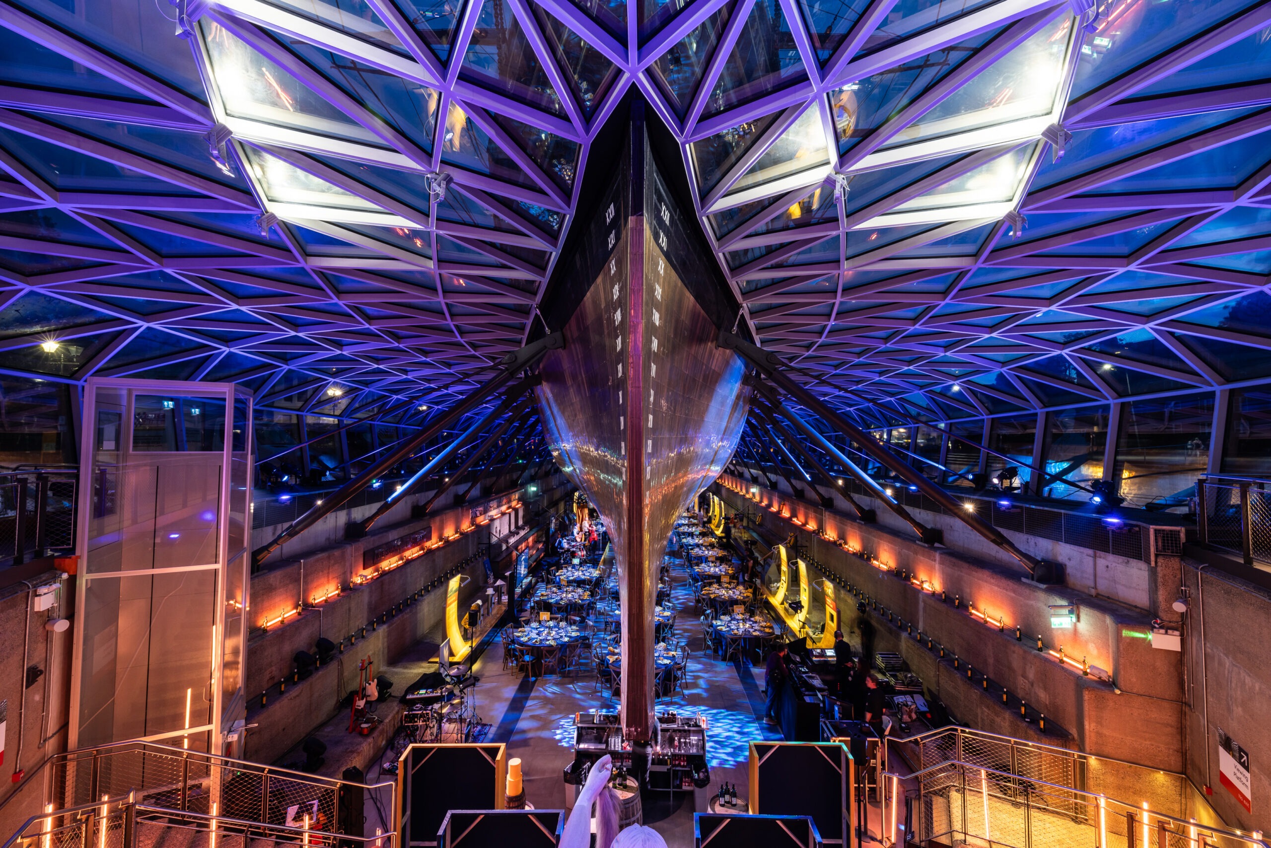 Cutty Sark Dry Berth event space London