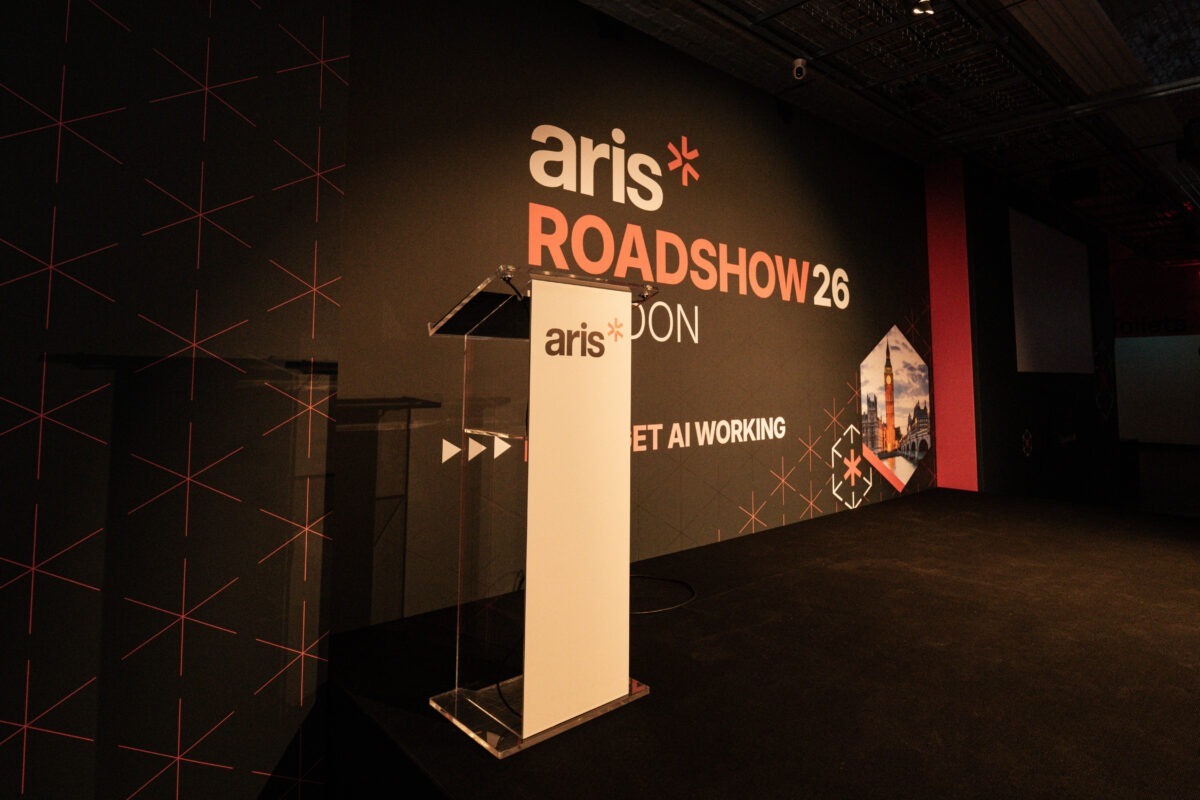 Aris Roadshow London at the Mail Rail, Kudos AV production, photo 9