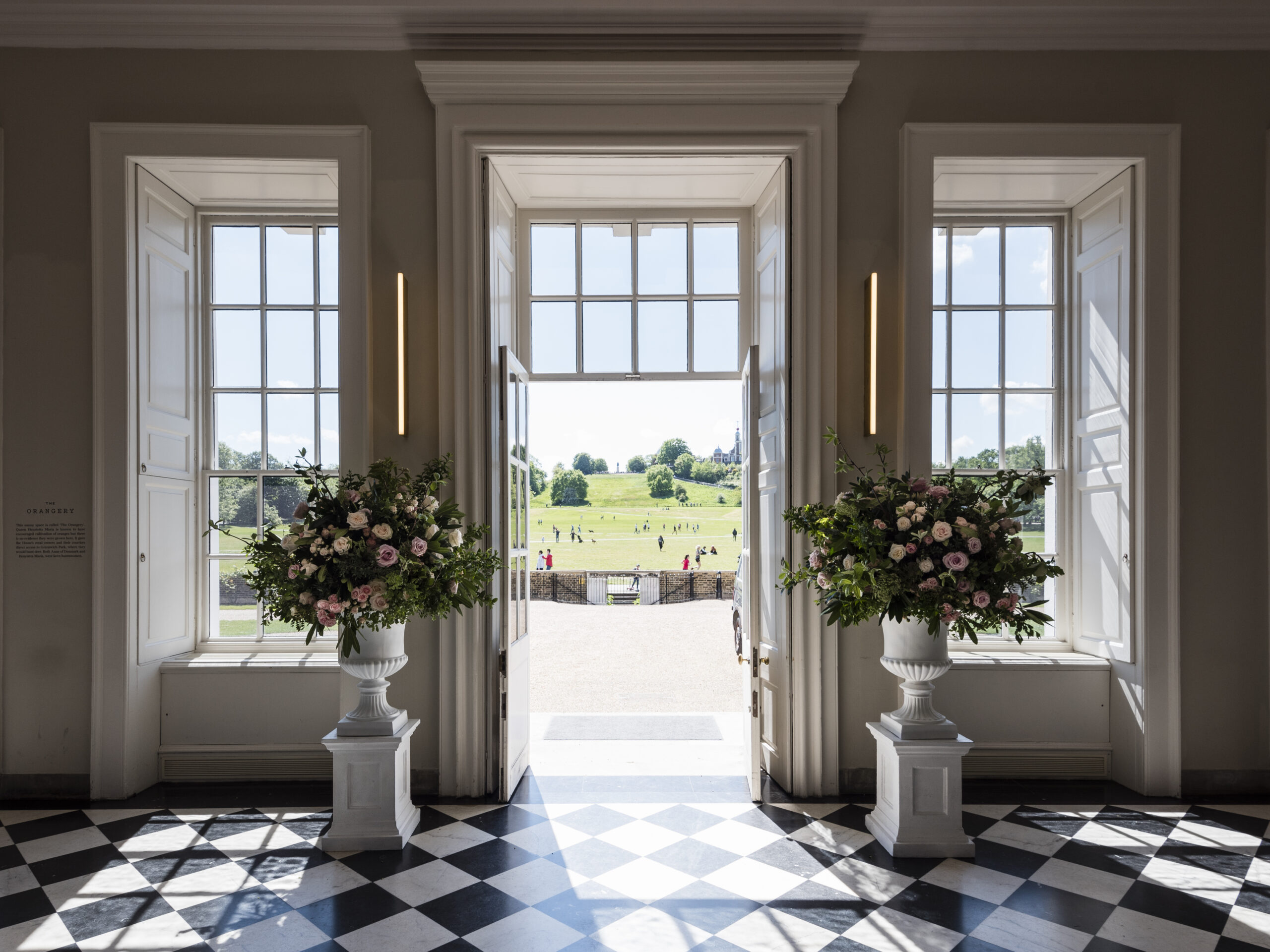 Queen's House Orangery and South Parlours