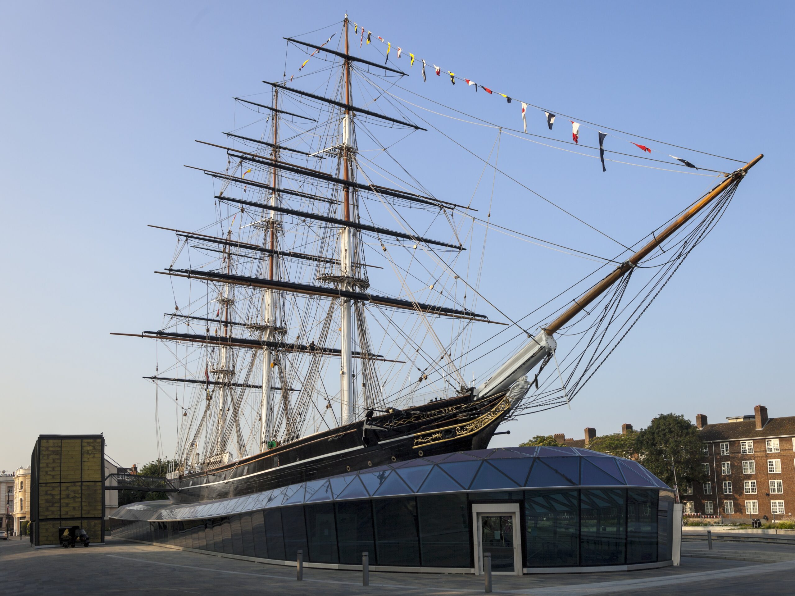 Cutty Sark exterior Greenwich UNESCO World Heritage Site
