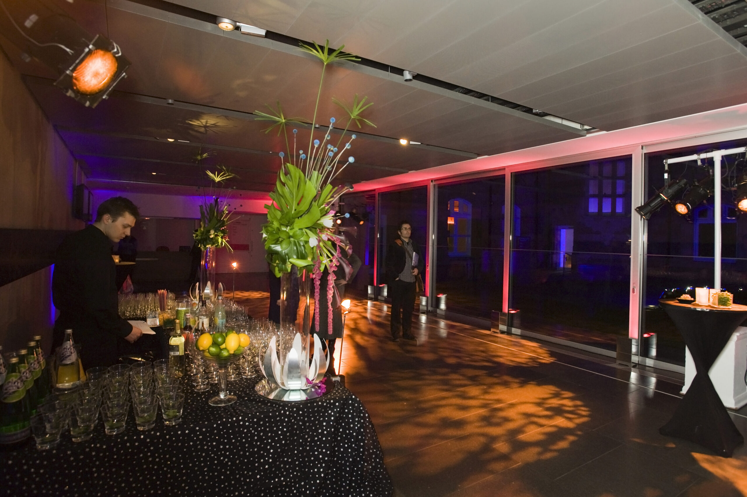 Peter Harrison Planetarium Foyer dinner reception