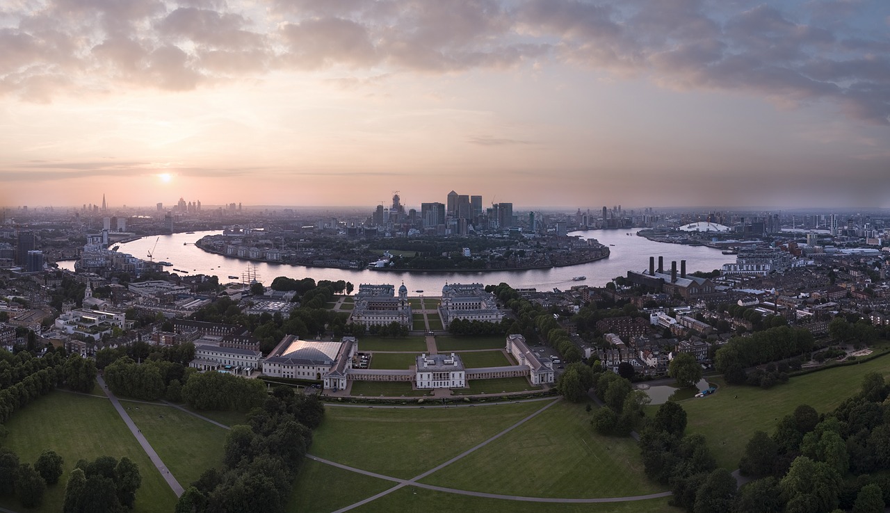 Royal Museums Greenwich UNESCO Maritime Greenwich estate view