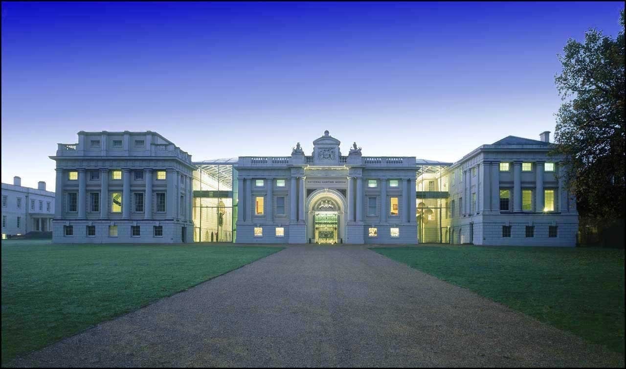 National Maritime Museum exterior Greenwich World Heritage Site