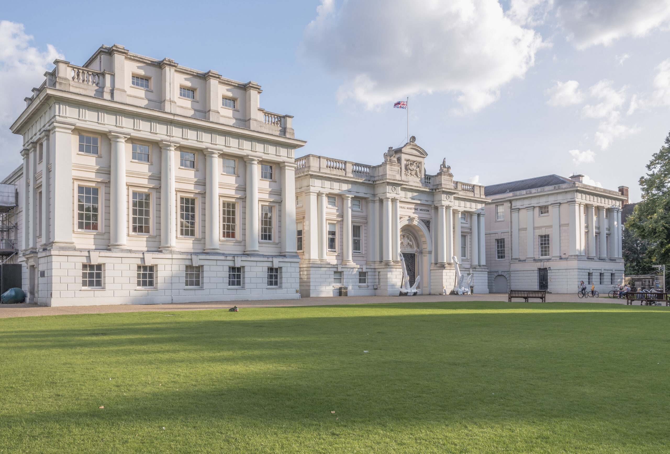National Maritime Museum exterior Greenwich World Heritage Site
